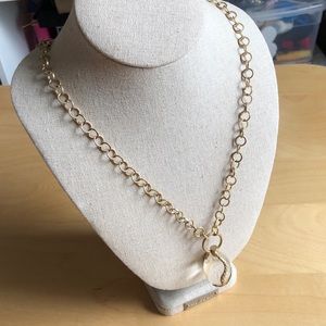 Retired Stella & Dot snake orb pendant necklace